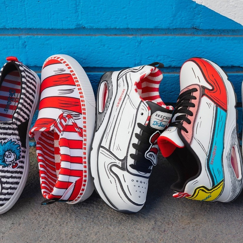 Skechers X Dr.Suess: BST lấy cảm hứng từ bộ truyện tranh đình đám